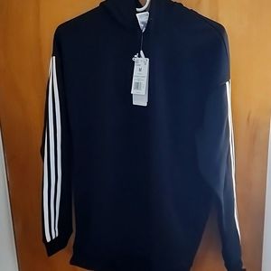 Adidas Gear Up Hoodie - 3-StripesBlack and White